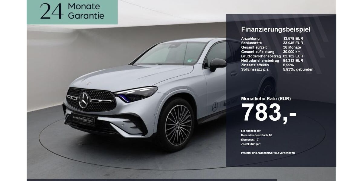 Mercedes-Benz GLC 220 9.450 km 64.970 &euro; Ebersberg 85560