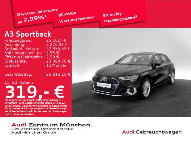 Audi A3 24.400 km 24.783 &euro; München 80935