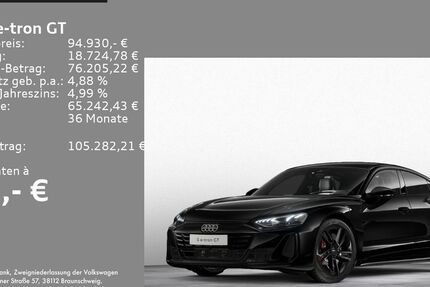 Audi e-tron GT 2.500 km 94.930 &euro; Feldkirchen/Westerham 83620