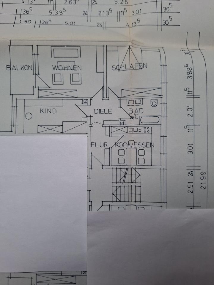 3 ZWG hell,gepflegt EG Regenstauf