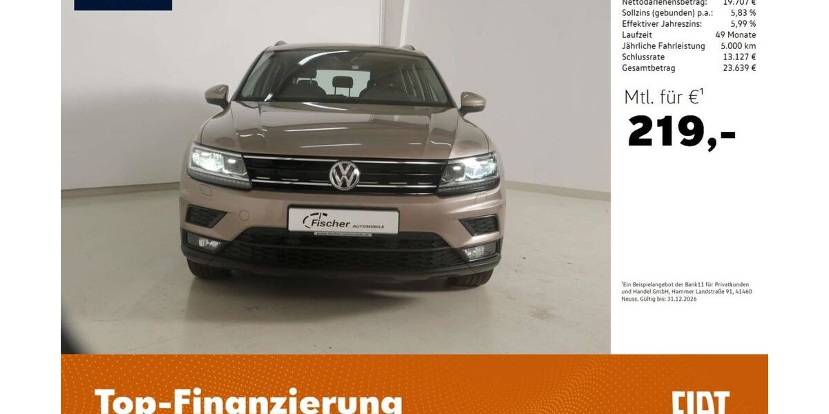 VW Tiguan 41.189 km 19.980 &euro; Pilsach 92367