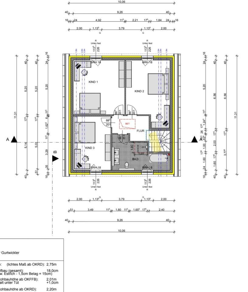 Modernes Einfamilienhaus (BJ 2022) 2 Grundstücke zimmer