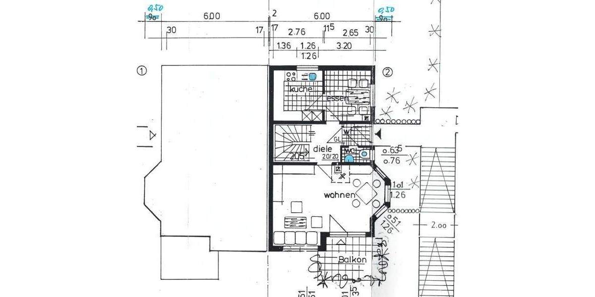 Doppelhaushälfte Konstanz Fürstenberg - 6 Zimmer, 120 m&sup2;, 785.000&euro; | Angebot:25688076