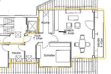 Wohnung Seligenstadt - 2.5 Zimmer, 74 m&sup2;, 950&euro; | Angebot:24835527