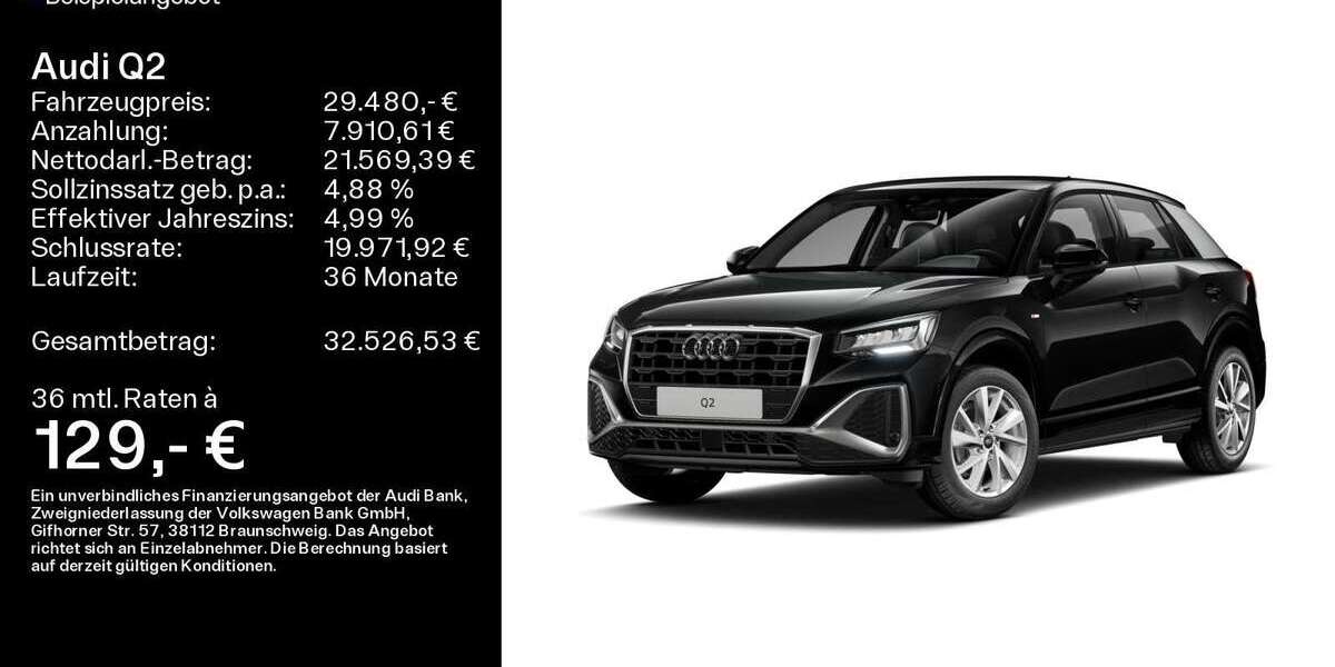 Audi Q2 27.079 km 29.480 &euro; Schweinfurt 97424