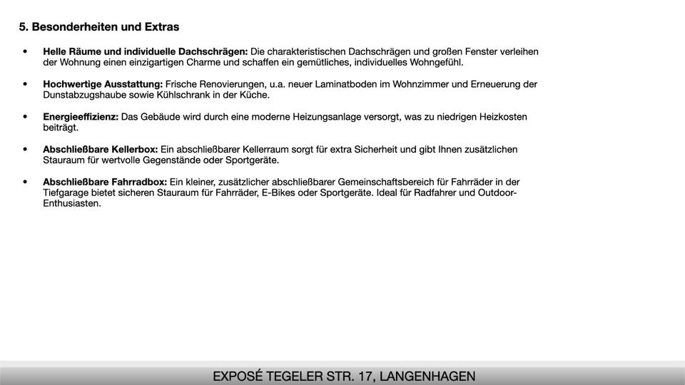 Dachgeschoßwohnung Langenhagen - 2.5 Zimmer, 63 m&sup2;, 269.000&euro; | Angebot:24527458