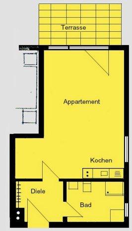 Etagenwohnung Biberach an der Riß - 1 Zimmer, 39 m&sup2;, 149.000&euro; | Angebot:26757465