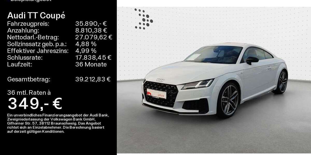 Audi TT 35.314 km 35.890 &euro; Königstein-TS 61462