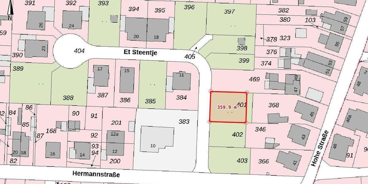 Grundstück Kleve - 95.000&euro; | Angebot:25264443