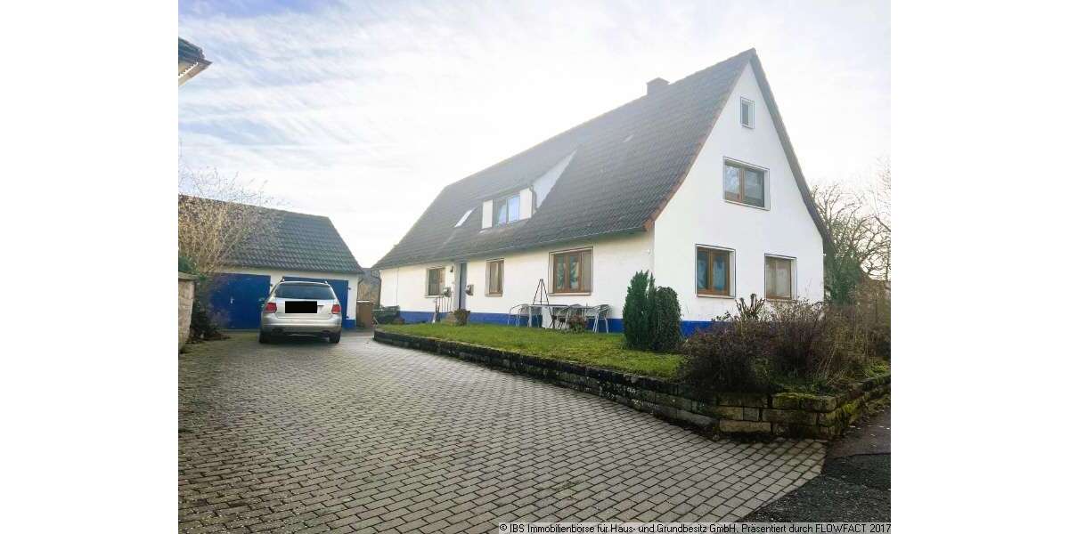Einfamilienhaus Schrozberg - 7 Zimmer, 185 m&sup2;, 290.000&euro; | Angebot:24008550