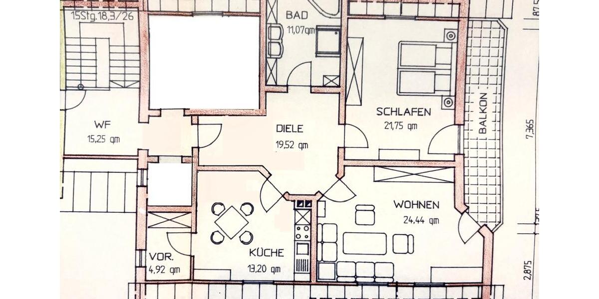 Dachgeschoßwohnung Vohenstrauß - 2 Zimmer, 100 m&sup2;, 800&euro; | Angebot:24773565