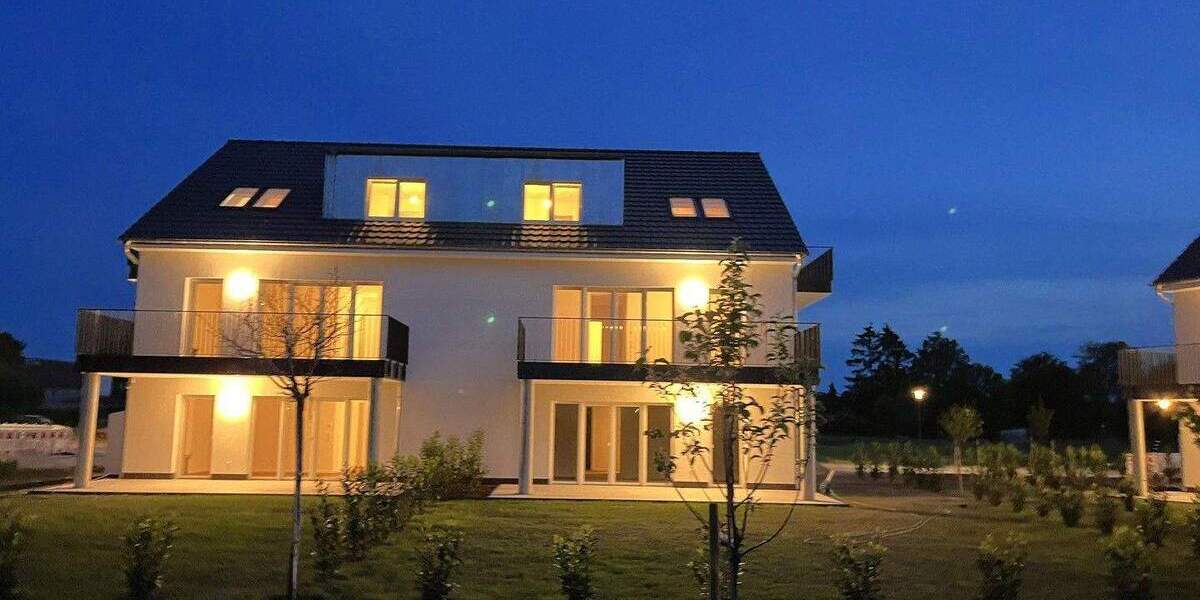 3-Zimmer Erdgeschoss-Wohnung im Effizienzhaus mit eigenem Garten - Neubau 2023 3 zimmer