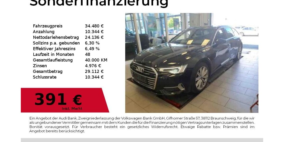 Audi A6 58.800 km 34.480 &euro; Lauf an der Pegnitz 91207