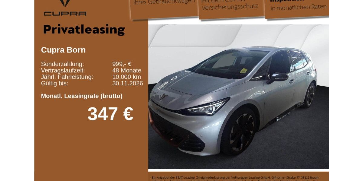 Cupra Born 14.086 km 36.230 &euro; Neu-Ulm 89231