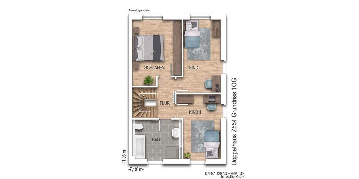 Doppelhaushälfte Neumünster Einfeld - 4 Zimmer, 121 m&sup2;, 494.702&euro; | Angebot:25427062