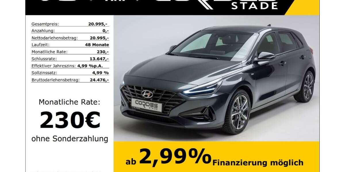 Hyundai i30 14.500 km 20.995 &euro; Stade 21680
