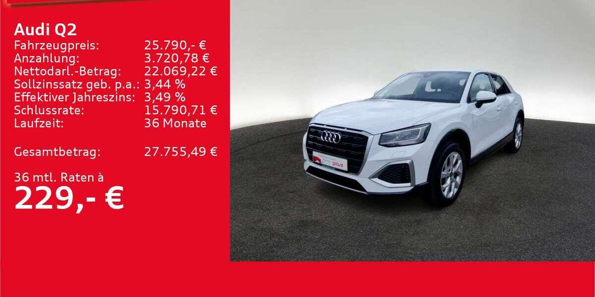 Audi Q2 22.693 km 25.790 &euro; Ulm 89073