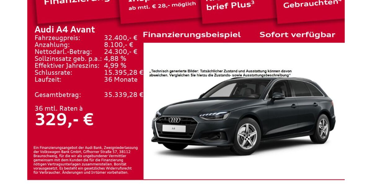 Audi A4 54.800 km 32.400 &euro; Berlin 10587