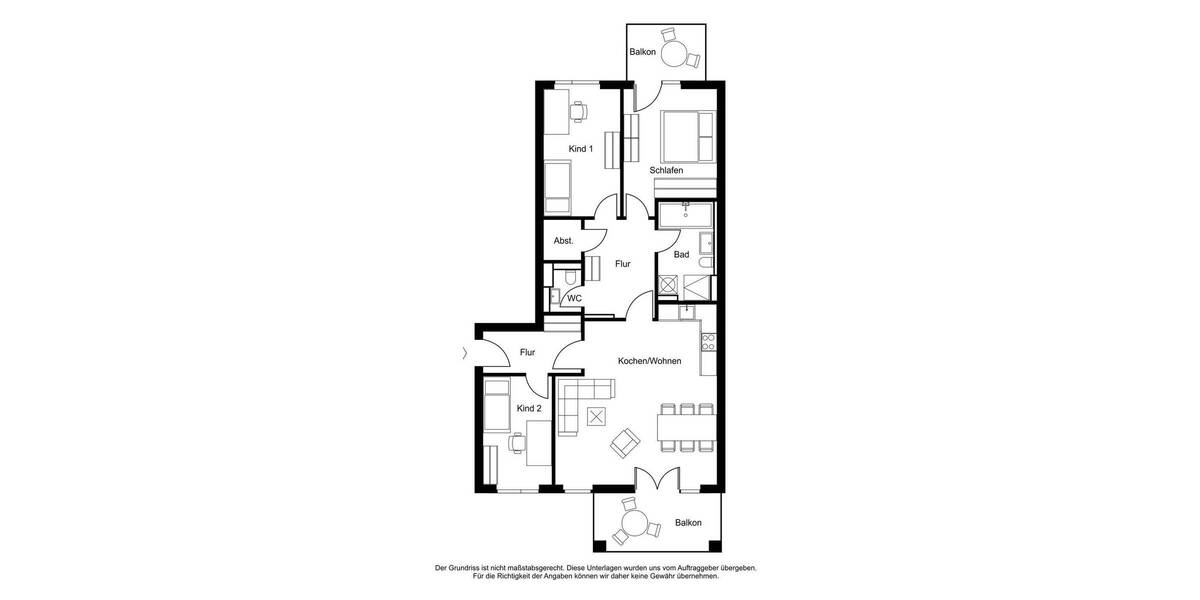 Etagenwohnung Berlin Siemensstadt - 4 Zimmer, 96 m&sup2;, 1.624&euro; | Angebot:26857213