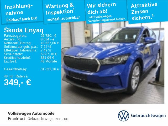 Skoda Enyaq 16.491 km 26.780 &euro; Frankfurt 60326