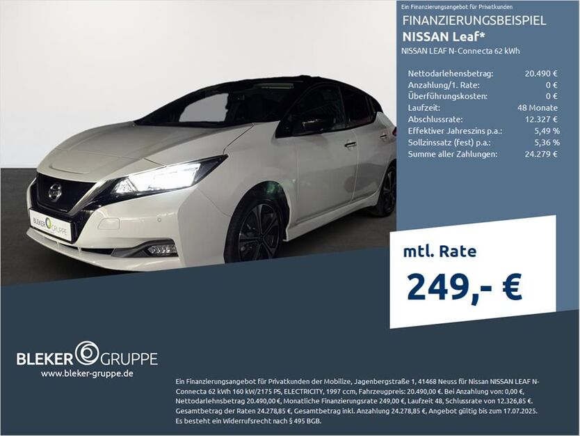 Nissan Leaf 39.449 km 18.980 € Münster - Amelsbüren 48163