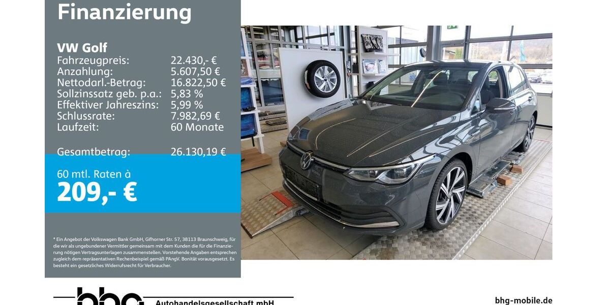 VW Golf 35.286 km 22.430 &euro; Durmersheim 76448