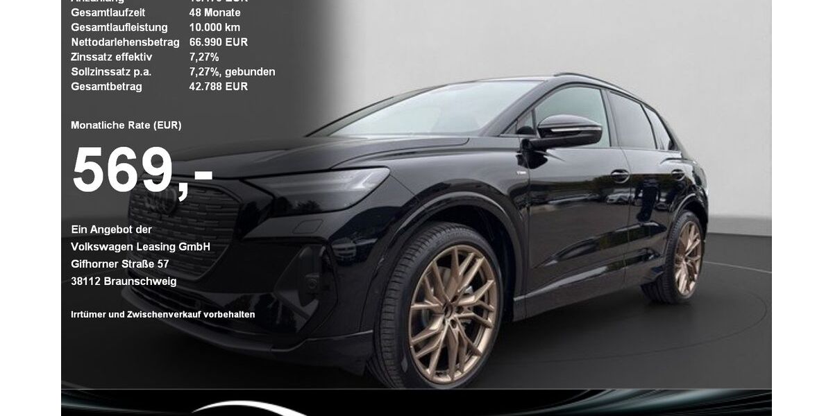 Audi Q4 e-tron 5.000 km 58.880 &euro; Sigmaringen 72488