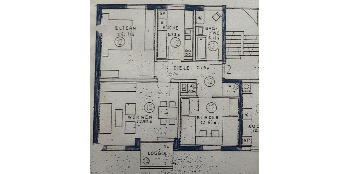 Etagenwohnung Schwandorf - 3 Zimmer, 74 m&sup2;, 169.000&euro; | Angebot:26522189