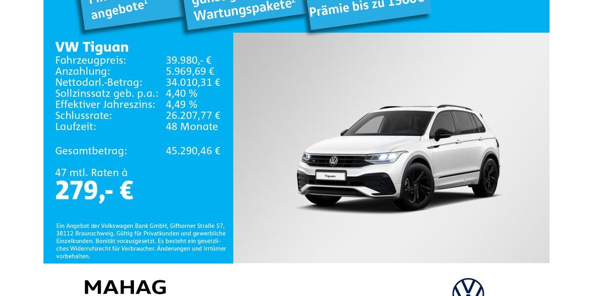 VW Tiguan 47.649 km 39.980 &euro; Ottobrunn 85521