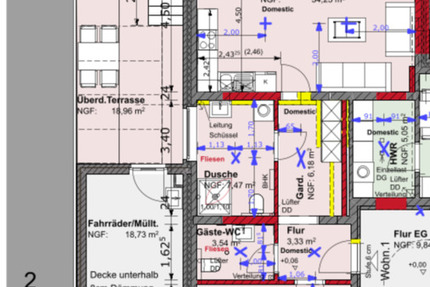 Gemütliche EG-Wohnung mit überdachter Terasse ERSTBEZUG 2 zimmer