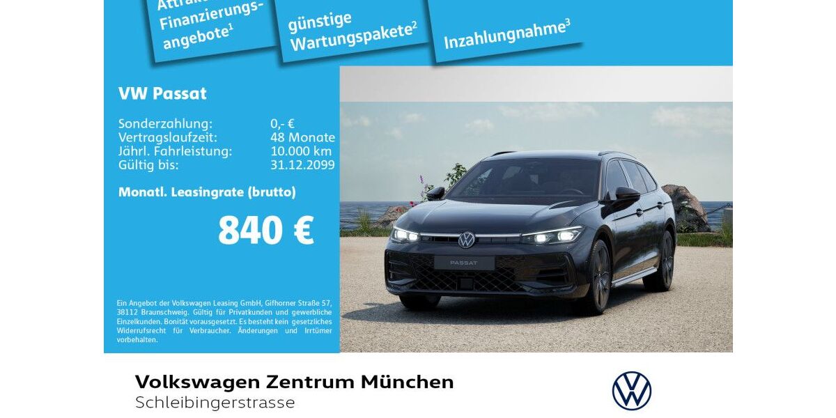 VW Passat 3.000 km 59.980 &euro; München 81669