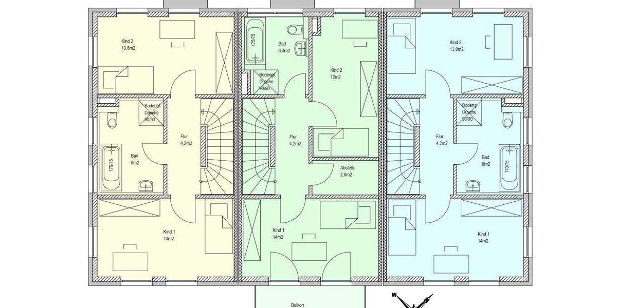 Reihenendhaus Olching - 5 Zimmer, 131 m&sup2;, 1.035.000&euro; | Angebot:24791659
