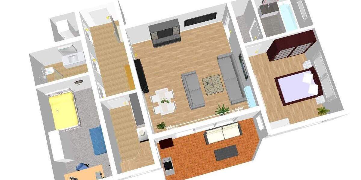 *Gerüstet für die Zukunft* 3-Zimmer-Wohnung mit Balkon 3 zimmer