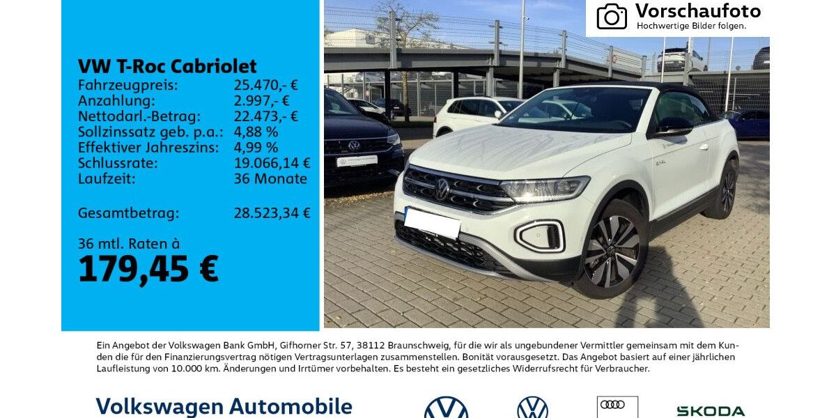 VW T-Roc 9.990 km 25.470 &euro; Leipzig 04277