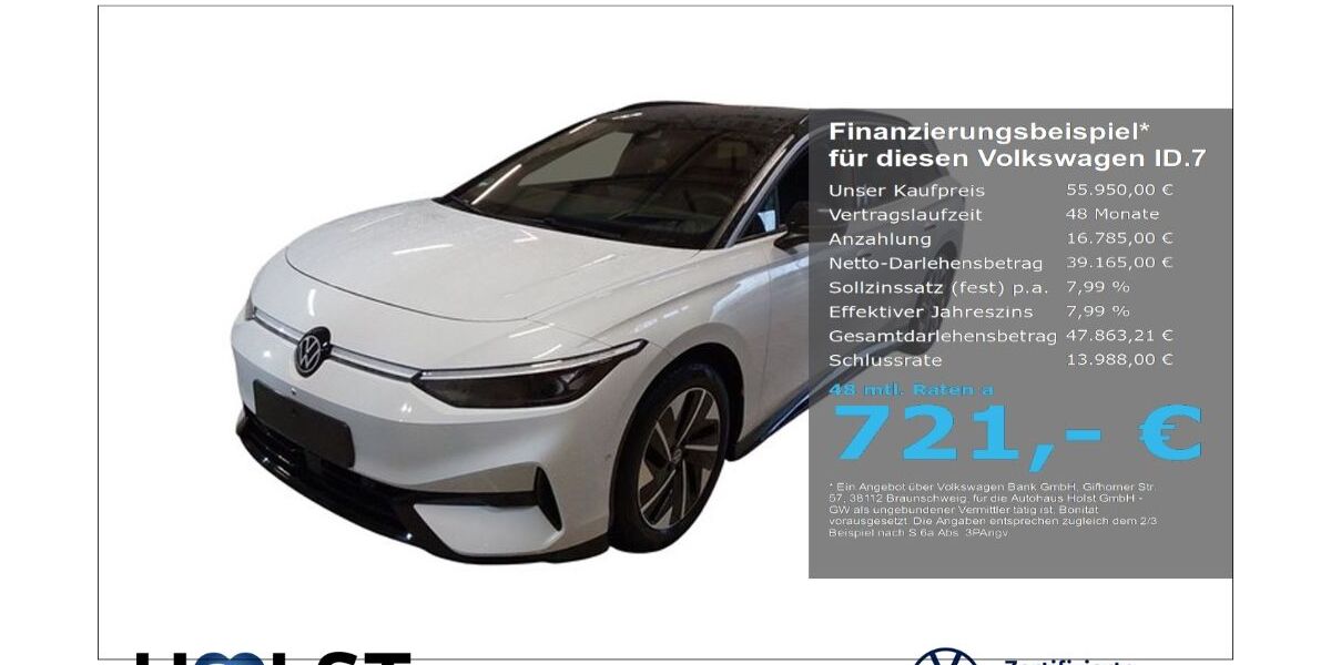 VW ID.7 9.025 km 55.950 &euro; Scheeßel 27383