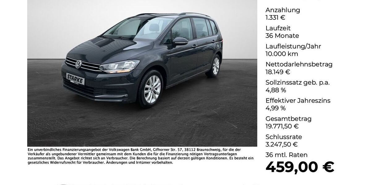 VW Touran 133.915 km 19.480 &euro; Georgsmarienhütte (Osnabrück) 49124