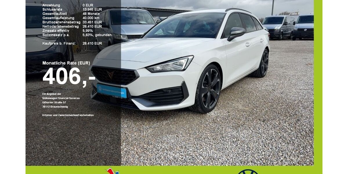 Cupra Leon 15.000 km 27.920 &euro; Mainburg 84048