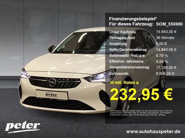 Opel Corsa 16.480 km 14.840 &euro; Mühlhausen 99974
