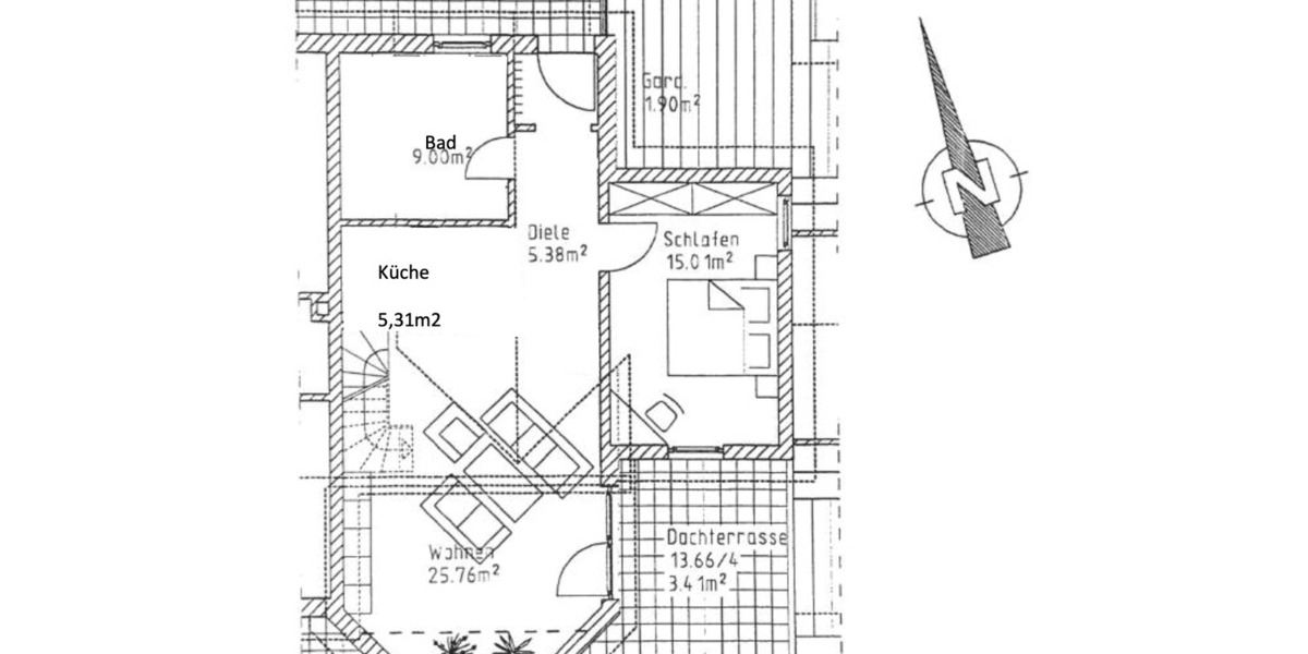 Einfamilienhaus Celle - 3 Zimmer, 84 m&sup2;, 925&euro; | Angebot:26277667