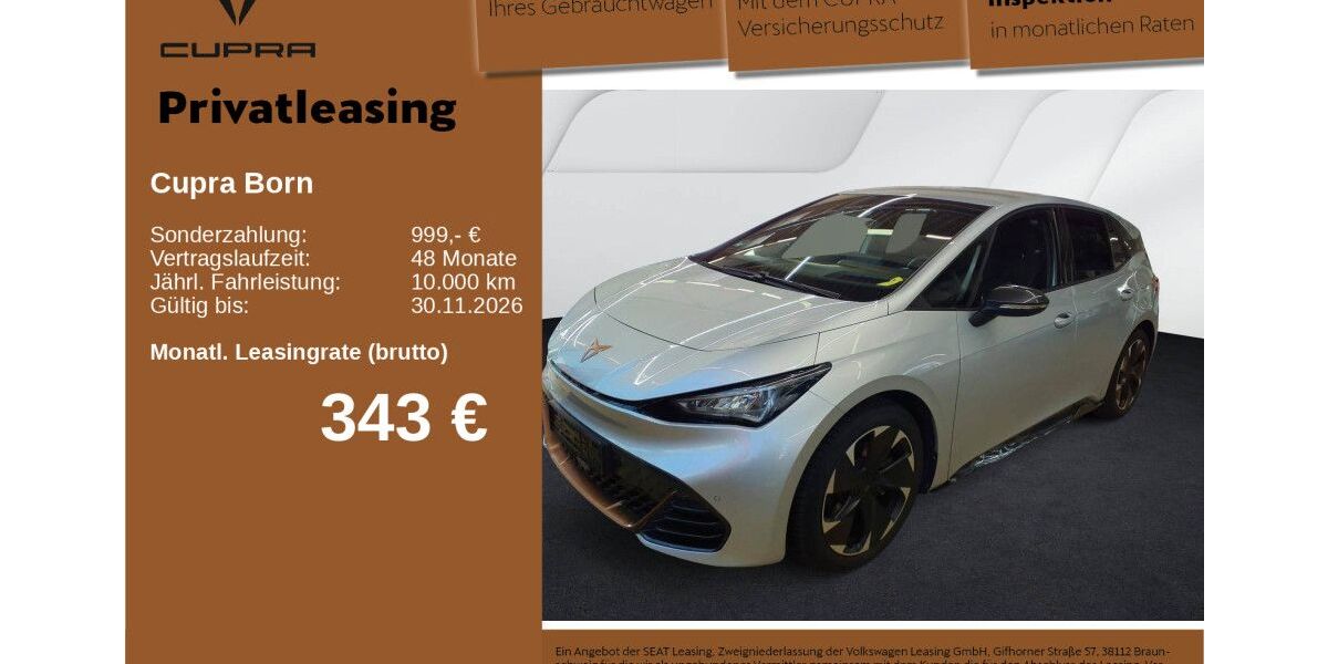Cupra Born 10.592 km 36.230 &euro; Neu-Ulm 89231