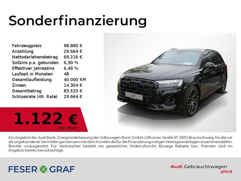 Audi Q7 7.500 km 98.880 € Nürnberg 90411