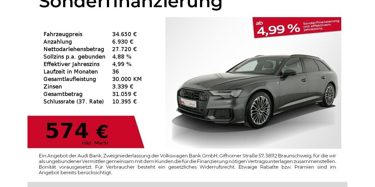 Audi A6 92.054 km 34.650 &euro; Nürnberg 90441