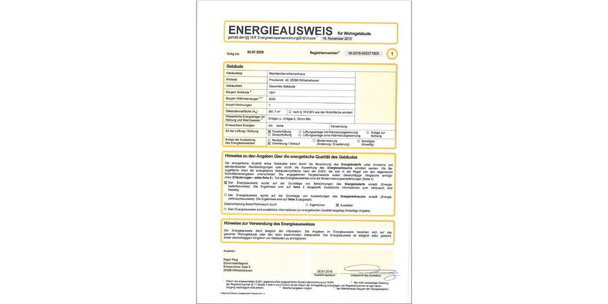 Dachgeschoßwohnung Wilhelmshaven Fedderwardergroden - 3 Zimmer, 79 m&sup2;, 350&euro; | Angebot:26422307