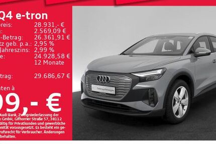 Audi Q4 e-tron 40.856 km 27.872 &euro; München 80935