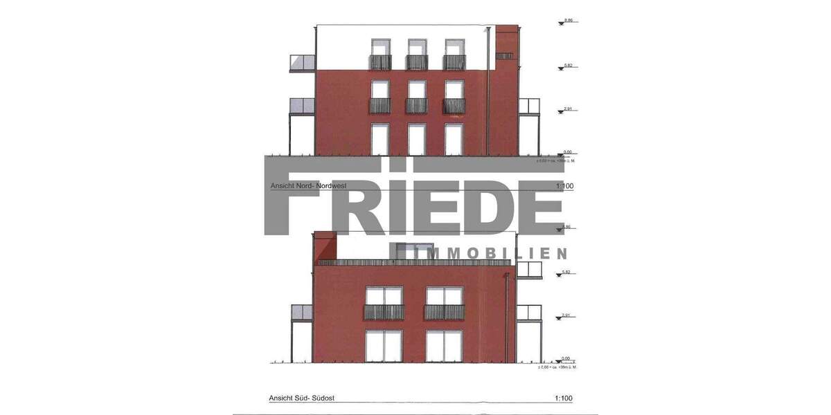 Baugrundstück mit Baugenehmigung für 9 WE und 756,22 m² Wohnfläche! Mitten in Uelzen zimmer