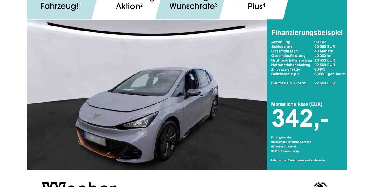 Cupra Born 56.319 km 21.480 &euro; Herrenberg 71083