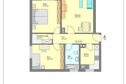 3-Zimmer-Wohnung in Herford ! zimmer