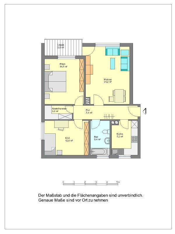 3-Zimmer-Wohnung in Herford ! zimmer