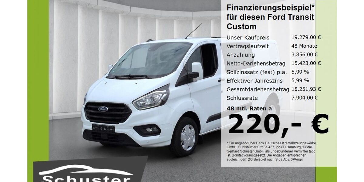 Ford Transit Custom 184.865 km 18.779 &euro; Ruhstorf 94099