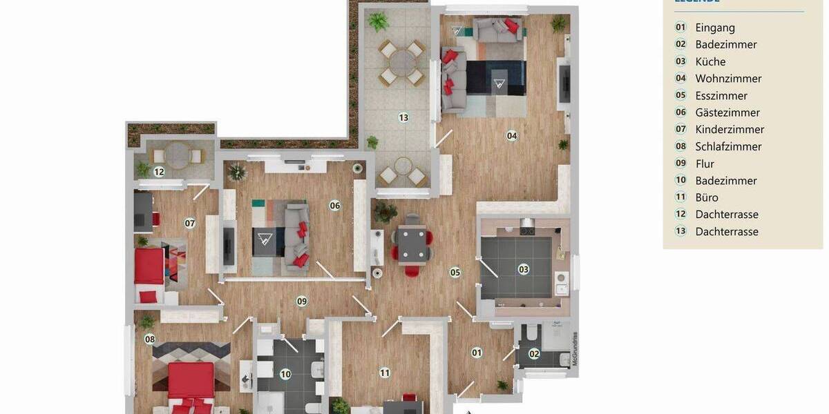 Etagenwohnung Coburg - 5 Zimmer, 134 m&sup2;, 335.000&euro; | Angebot:26659327